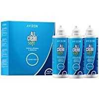 Los mejores  - Líquido de lentillas AVIZOR All Clean Soft. Solución única para limpieza y desinfección de todo tipo de lentes de…
